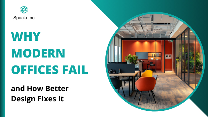 Why Modern Offices Fail and How Better Design Fixes It