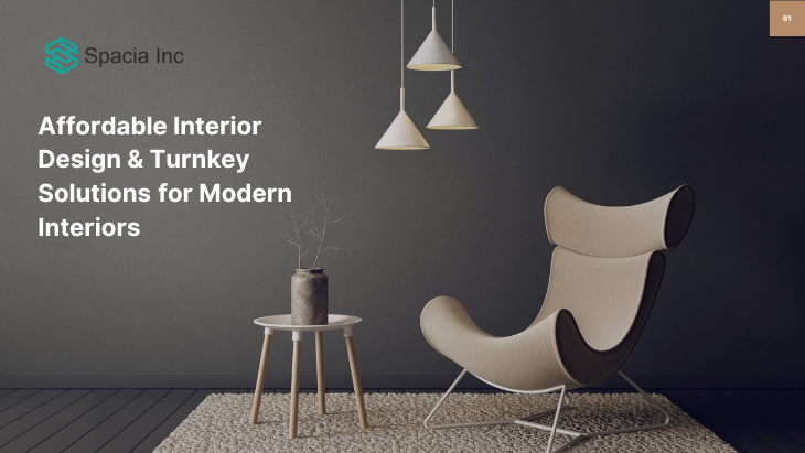 Affordable Interior Design and Turnkey Solutions for Modern Interiors