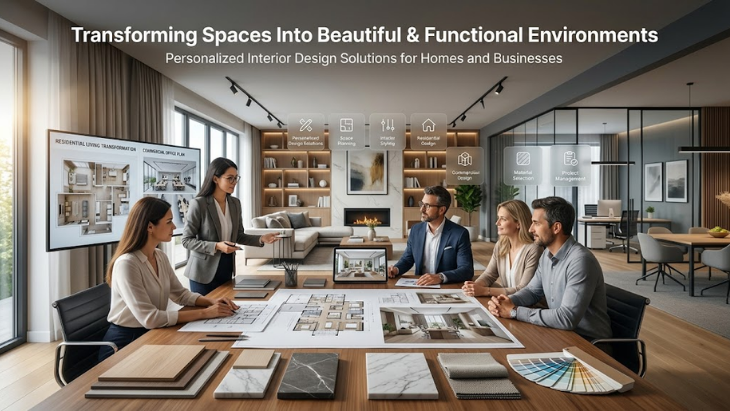 Transforming Spaces Into Beautiful & Functional Environments